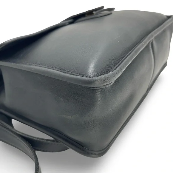 🛎️ Coach Willis Vintage Turnlock Crossbody Bag L2P-9927 in Black! - Picture 5 of 16